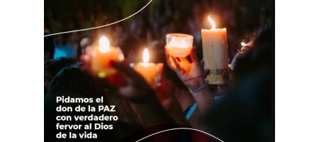 En marzo, el Papa invita a rezar por la paz y para que las naciones renuncien a las armas